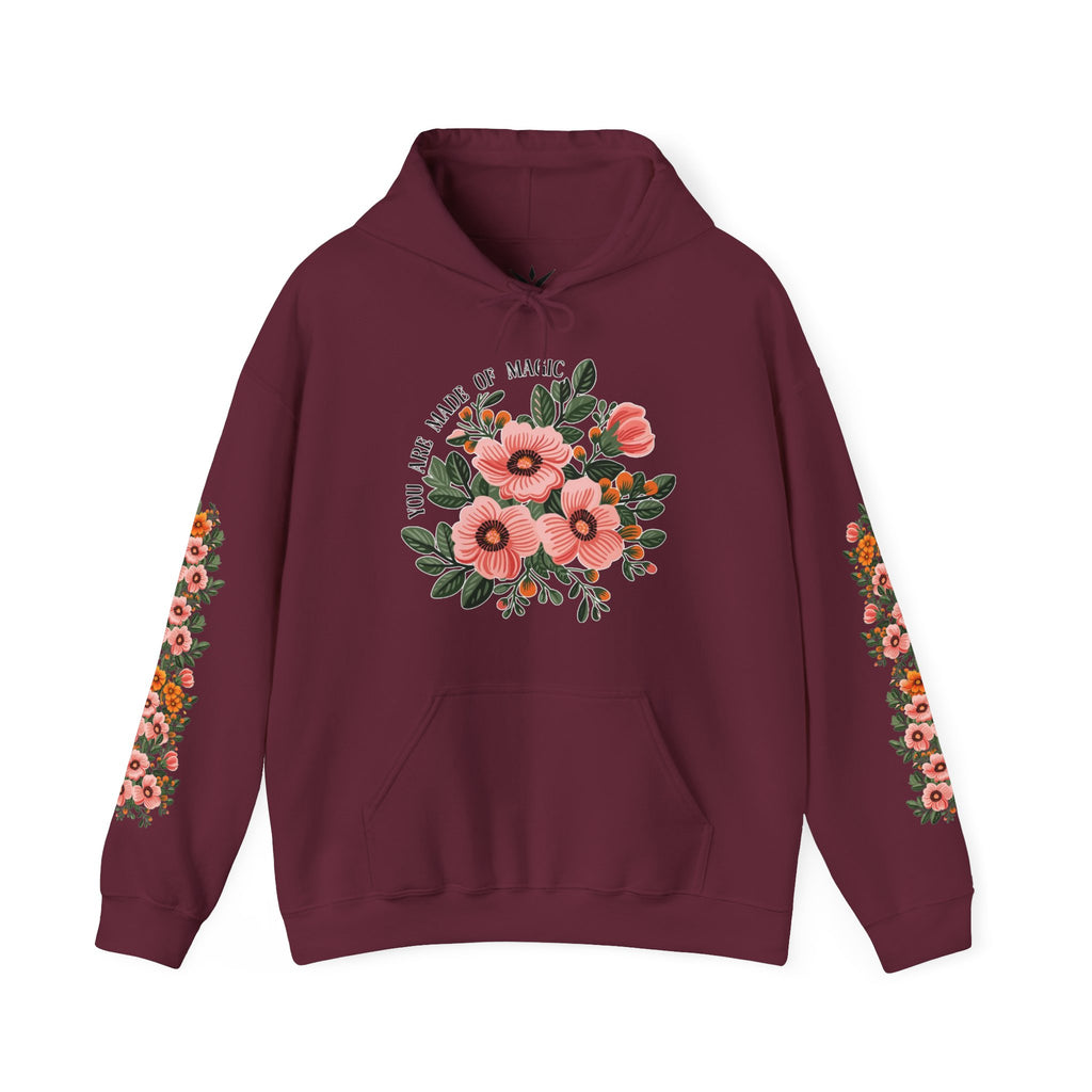 ORVIAN — Magic Floral Butterfly Unisex Heavy Blend Hoodie
