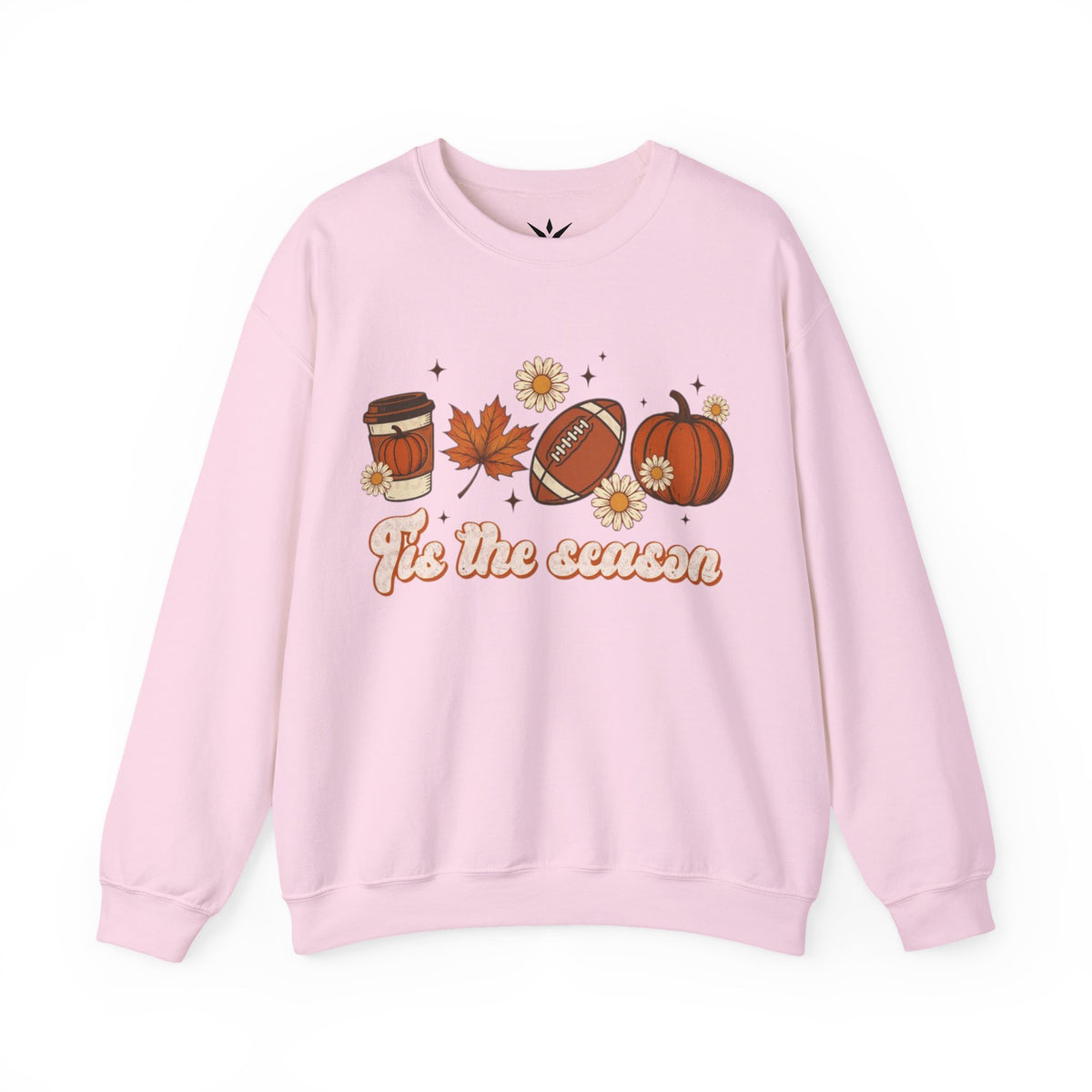 ORVIAN — ’Tis the Season Fall & Football Crewneck, Fall Sweet Fall Daisy Unisex Heavy Blend