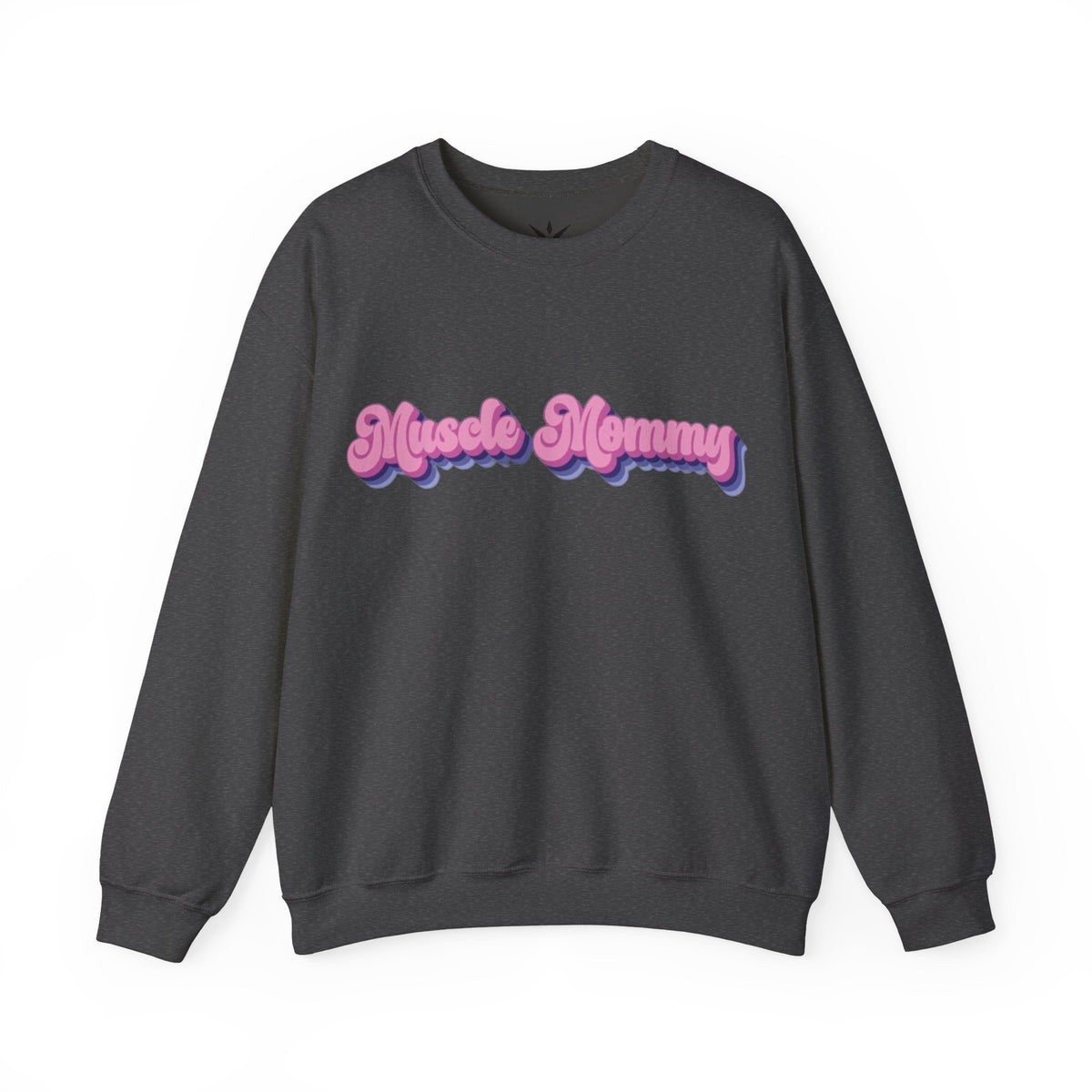 ORVIAN — Muscle Mommy Girls Just Wanna Have Guns Crewneck, Bold Feminine Typography Unisex
