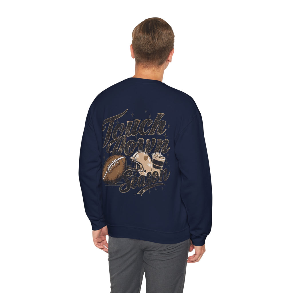 ORVIAN — ’Tis the Season Fall & Football Crewneck, Fall Sweet Fall Daisy Unisex Heavy Blend