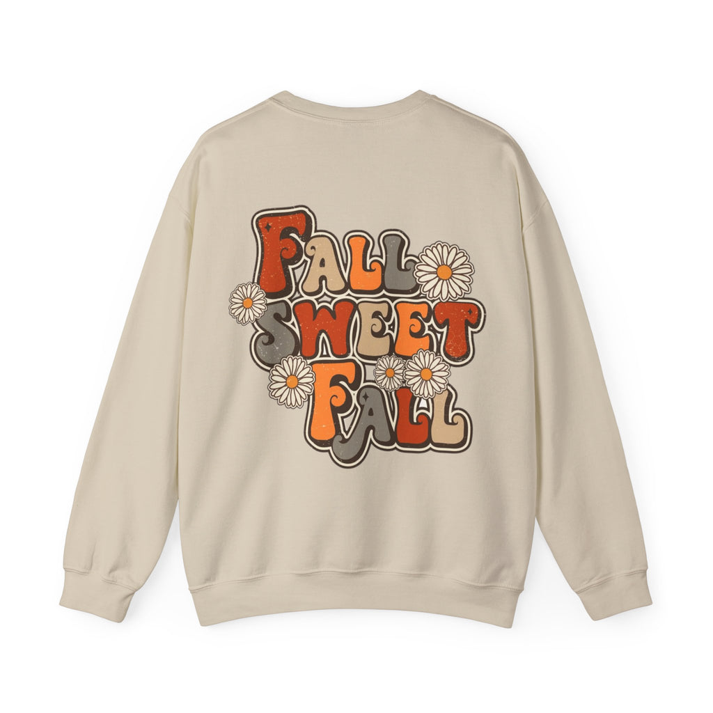 ORVIAN — ’Tis the Season Fall & Football Crewneck, Fall Sweet Fall Daisy Unisex Heavy Blend