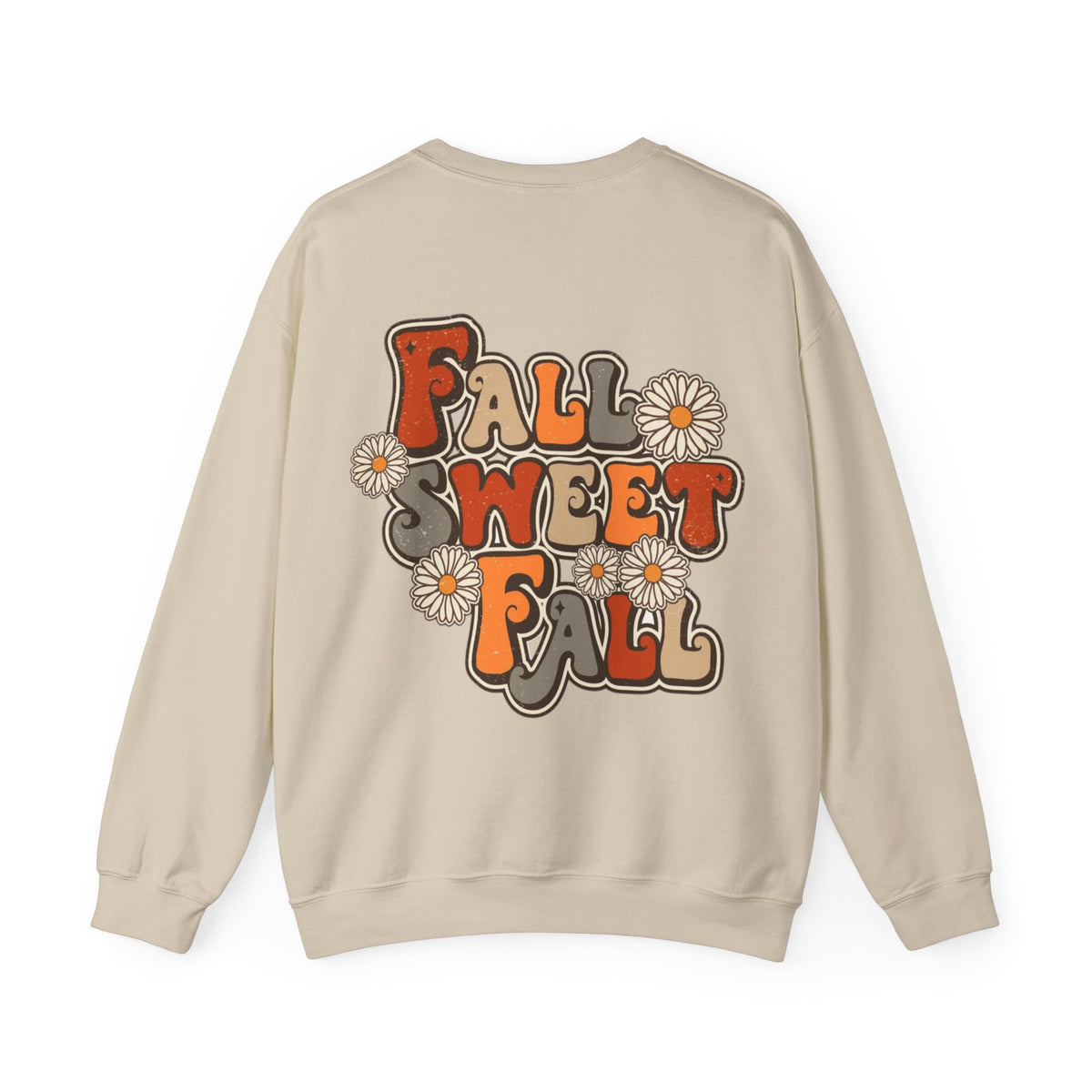 ORVIAN — ’Tis the Season Fall & Football Crewneck, Fall Sweet Fall Daisy Unisex Heavy Blend