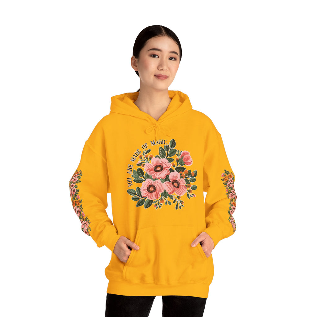 ORVIAN — Magic Floral Butterfly Unisex Heavy Blend Hoodie