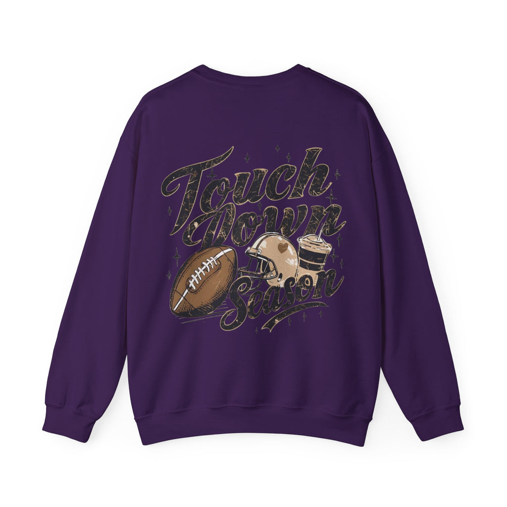 ORVIAN — ’Tis the Season Fall & Football Crewneck, Fall Sweet Fall Daisy Unisex Heavy Blend