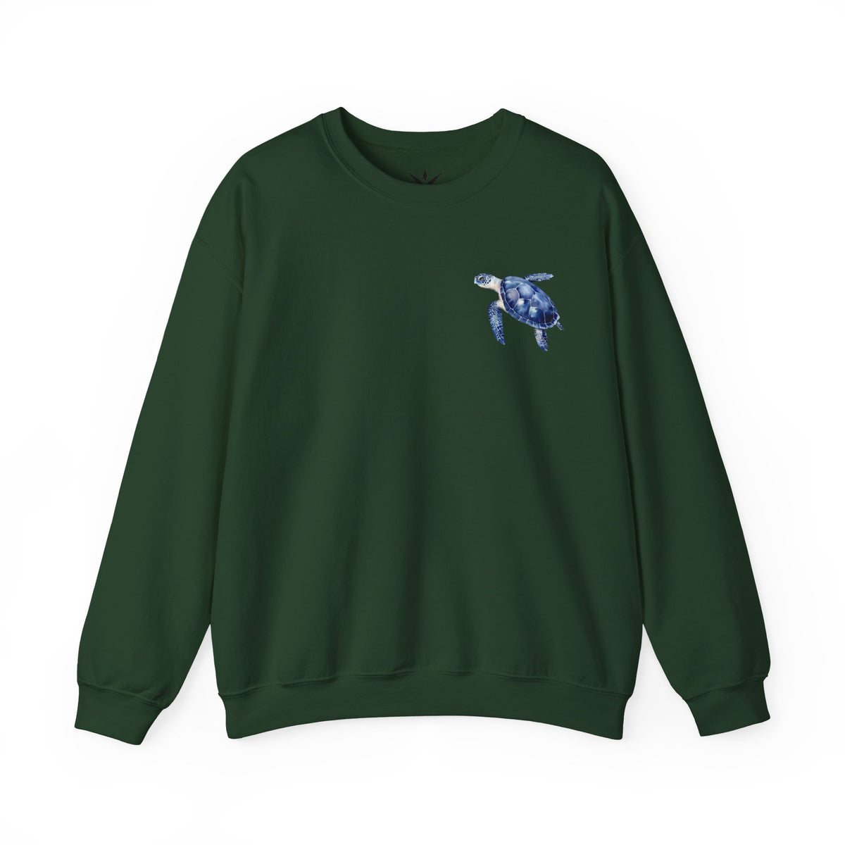 ORVIAN — Sea Turtle & Seashell Starfish Crewneck, Coastal Ocean Nautical Unisex Heavy Blend