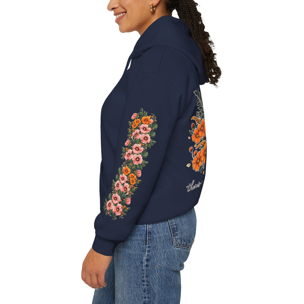 ORVIAN — Magic Floral Butterfly Unisex Heavy Blend Hoodie