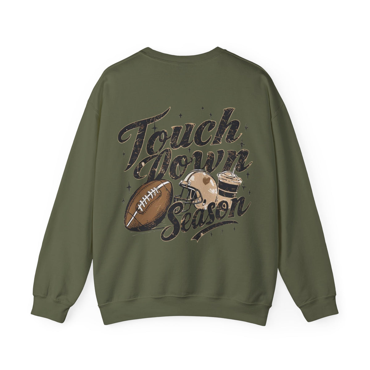 ORVIAN — ’Tis the Season Fall & Football Crewneck, Fall Sweet Fall Daisy Unisex Heavy Blend