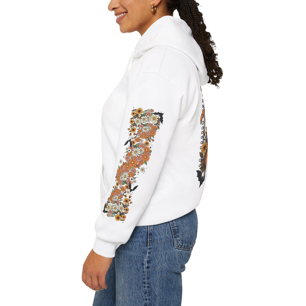 ORVIAN — Spooky and Sweet Ghost Unisex Heavy Blend Hoodie