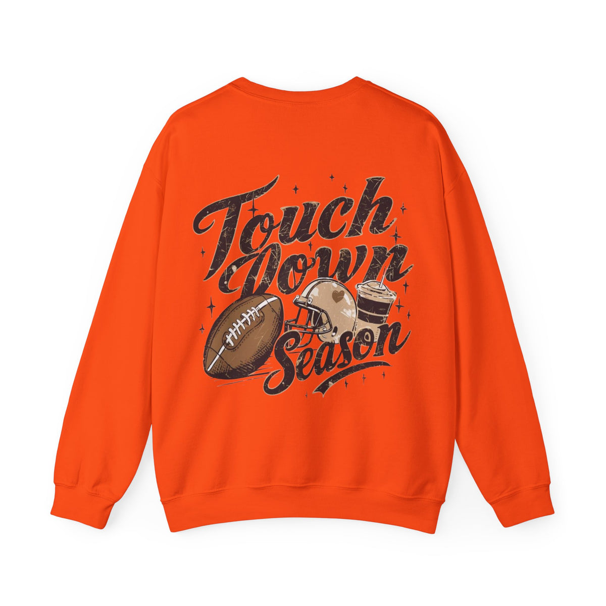 ORVIAN — ’Tis the Season Fall & Football Crewneck, Fall Sweet Fall Daisy Unisex Heavy Blend