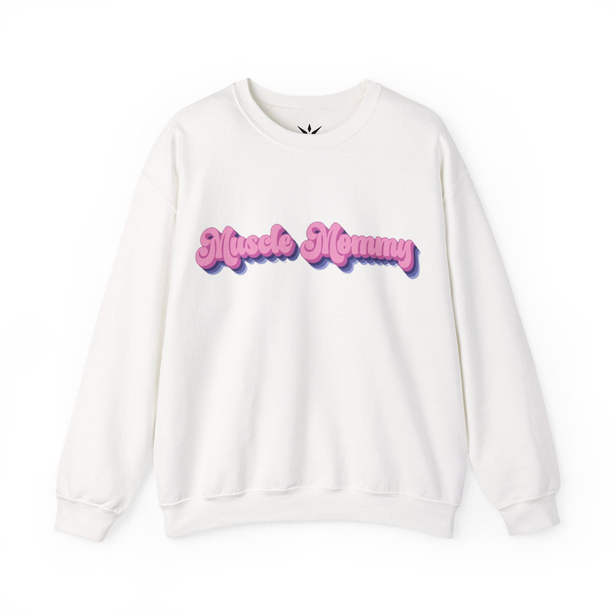 ORVIAN — Muscle Mommy Girls Just Wanna Have Guns Crewneck, Bold Feminine Typography Unisex