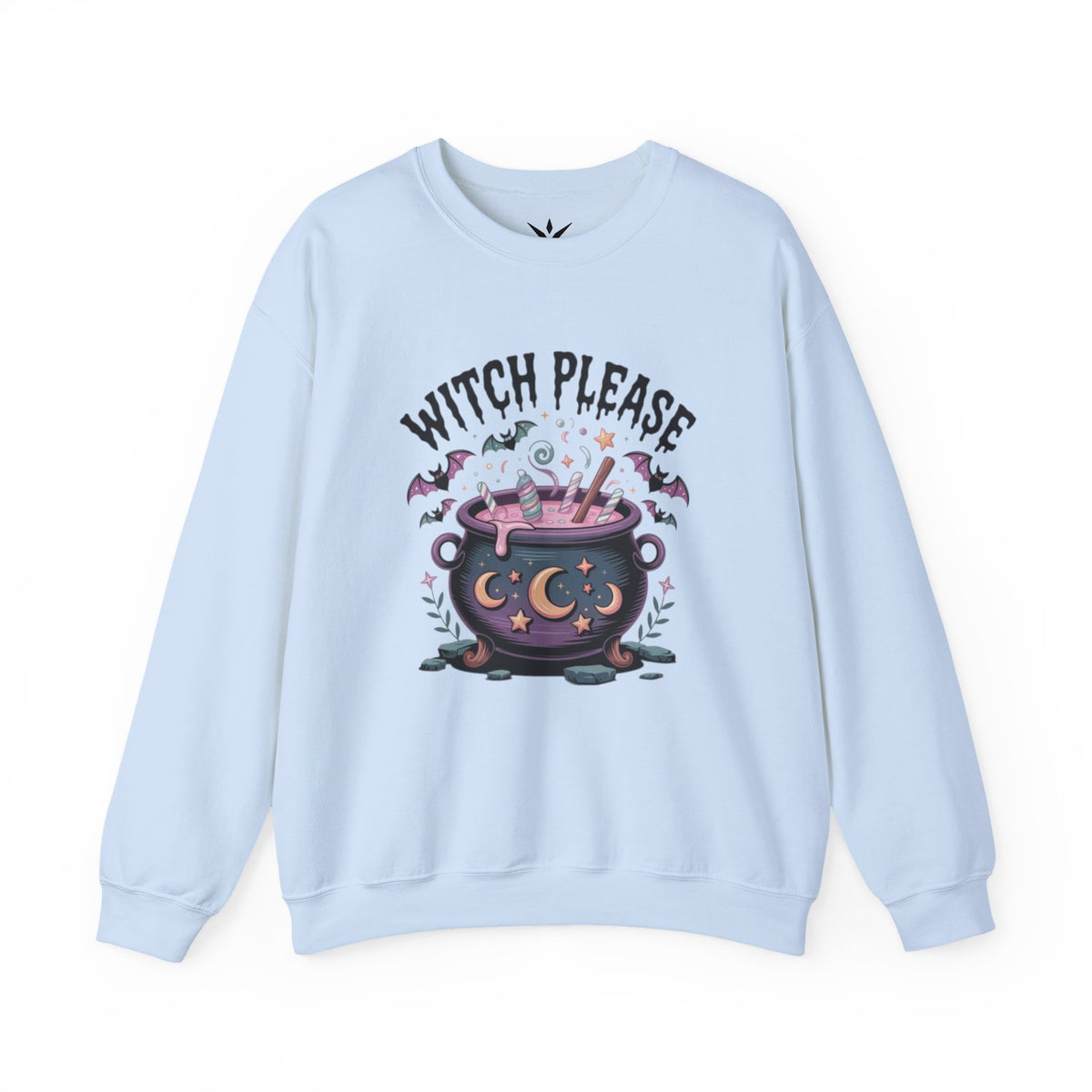 ORVIAN — Witch Please & I'm Just a Housewife Witch Crewneck, Magical Cauldron Unisex Heavy Blend