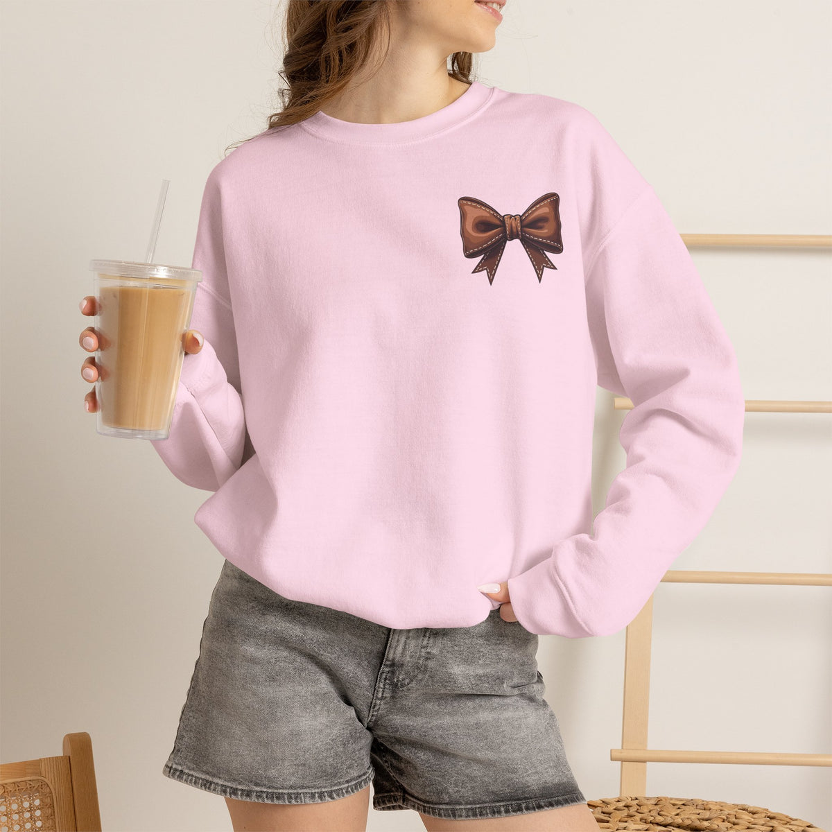 ORVIAN — Cuddles & Touchdowns Football Crewneck, 'Tis the Season Game Day Unisex Heavy Blend