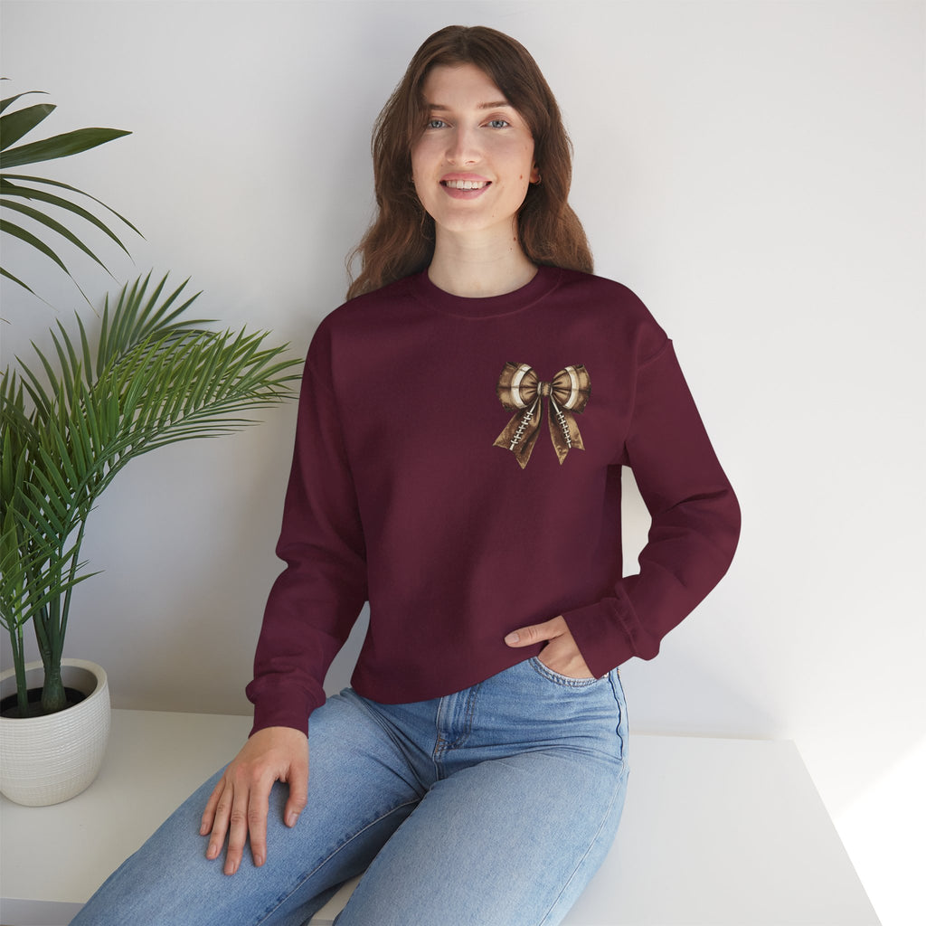 ORVIAN — ’Tis the Season Fall & Football Crewneck, Fall Sweet Fall Daisy Unisex Heavy Blend