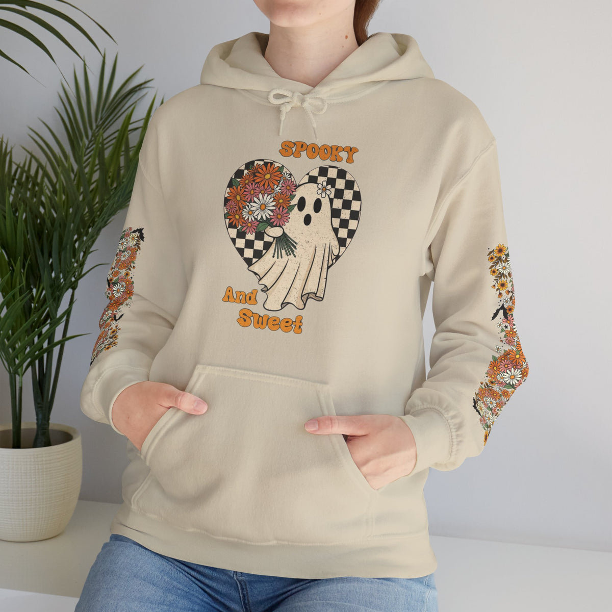 ORVIAN — Spooky and Sweet Ghost Unisex Heavy Blend Hoodie