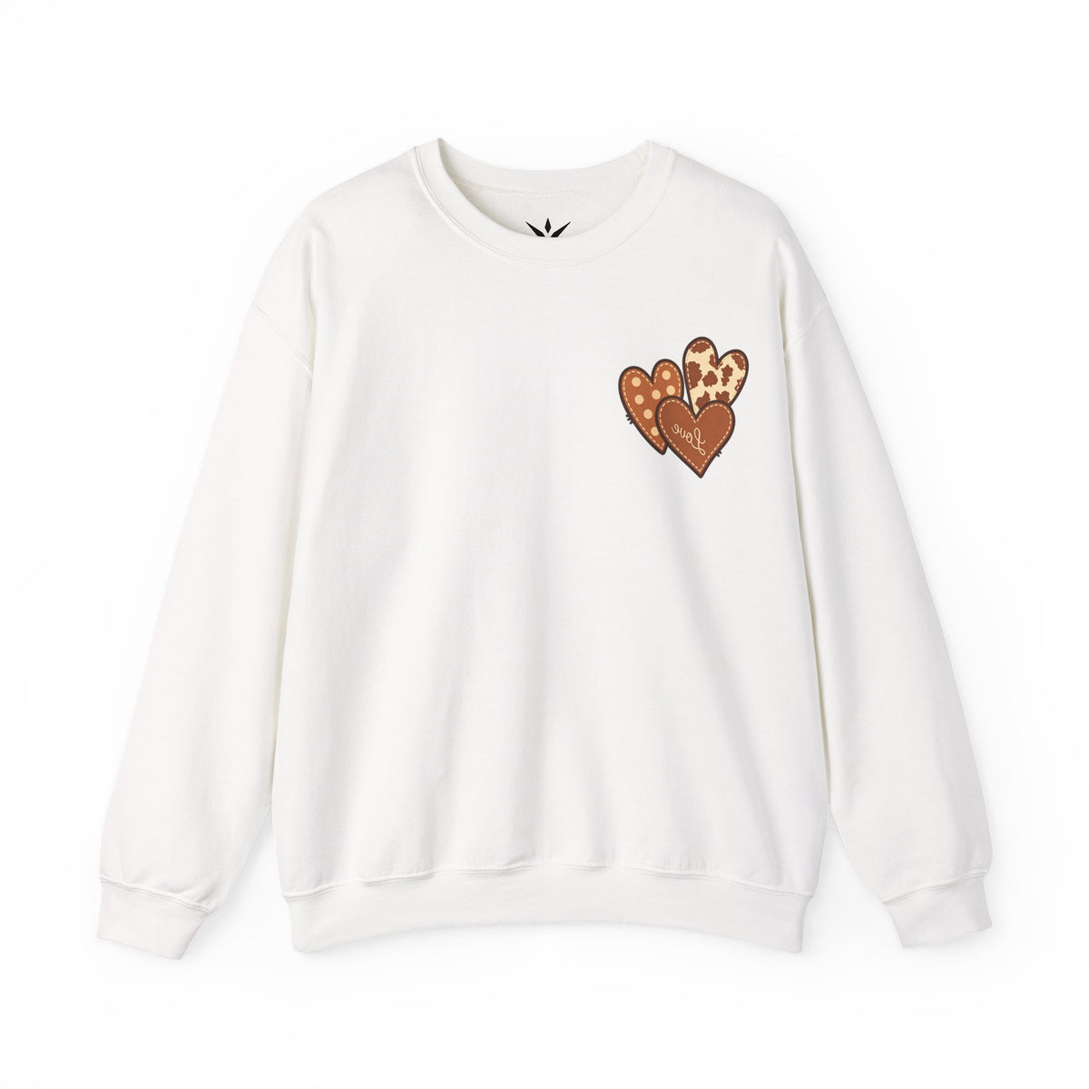 ORVIAN — Highland Cow & Cute Ghost Western Floral Crewneck, Spooky Unisex Sweatshirt
