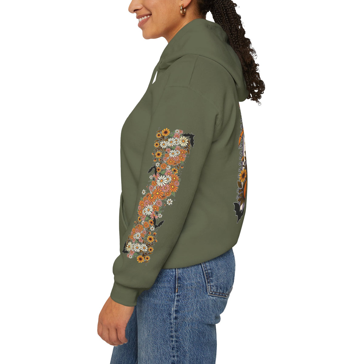 ORVIAN — Spooky and Sweet Ghost Unisex Heavy Blend Hoodie