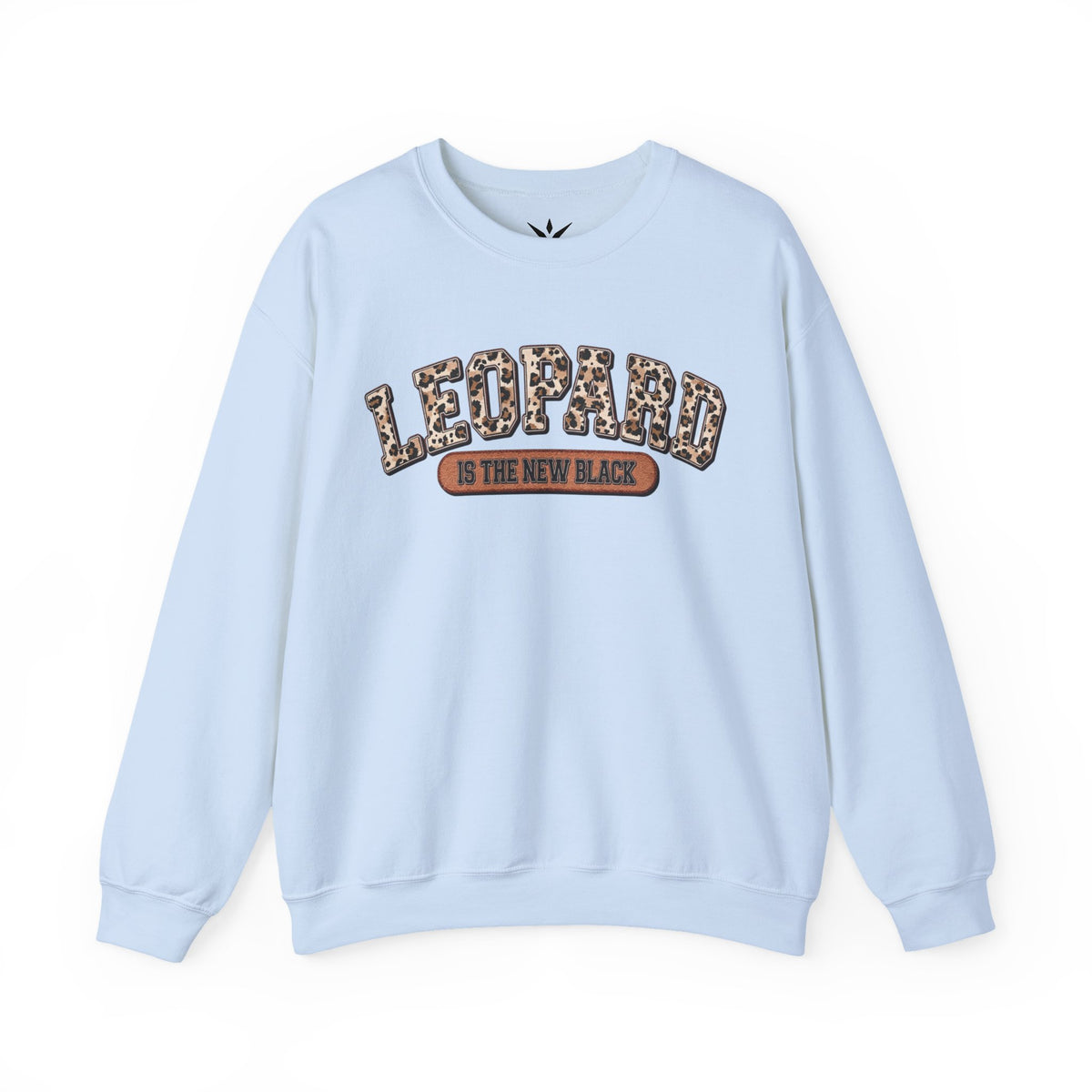 ORVIAN — Leopard Is The New Black & God Is Good Coquette Bow Crewneck, Faith-Inspired Unisex