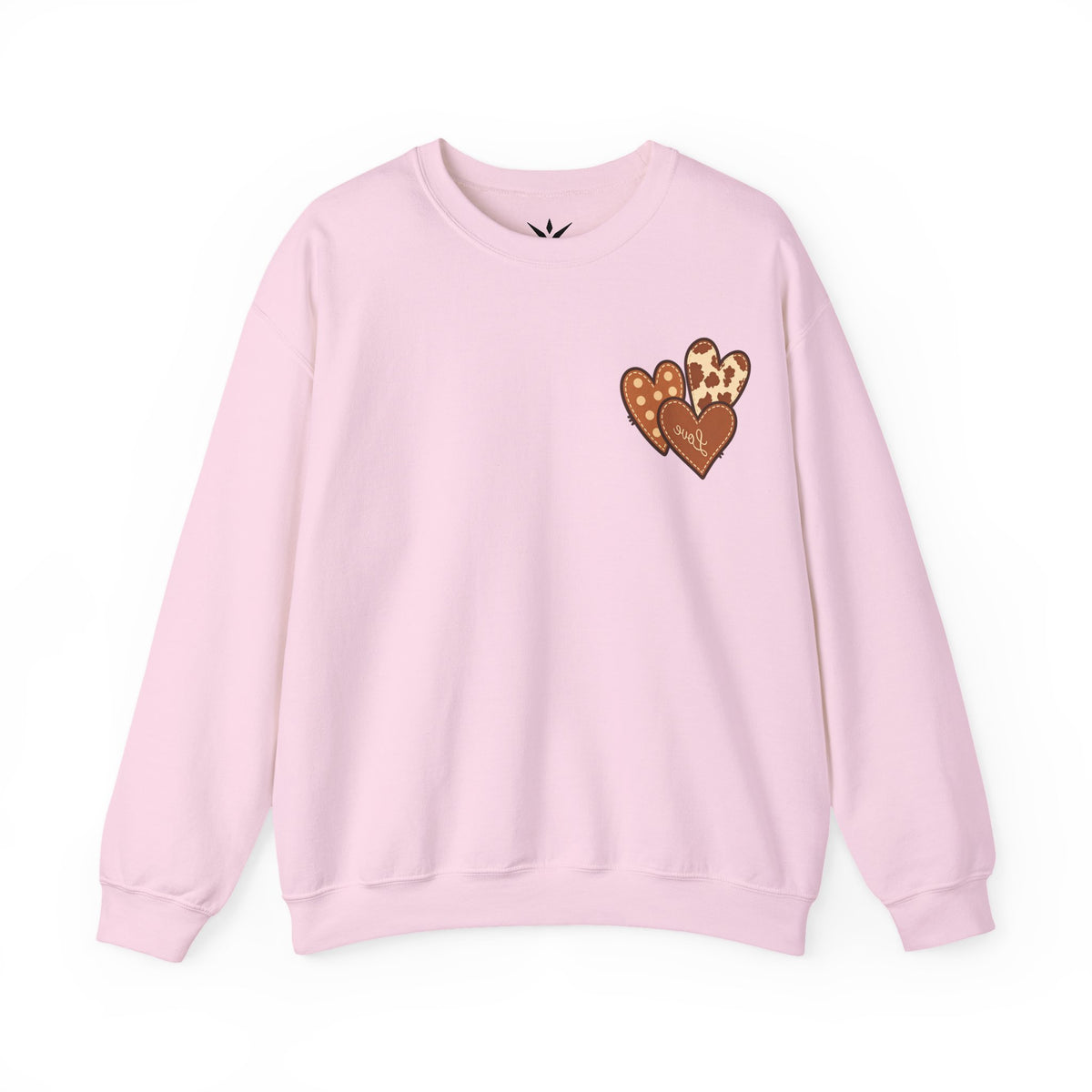 ORVIAN — Highland Cow & Cute Ghost Western Floral Crewneck, Spooky Unisex Sweatshirt