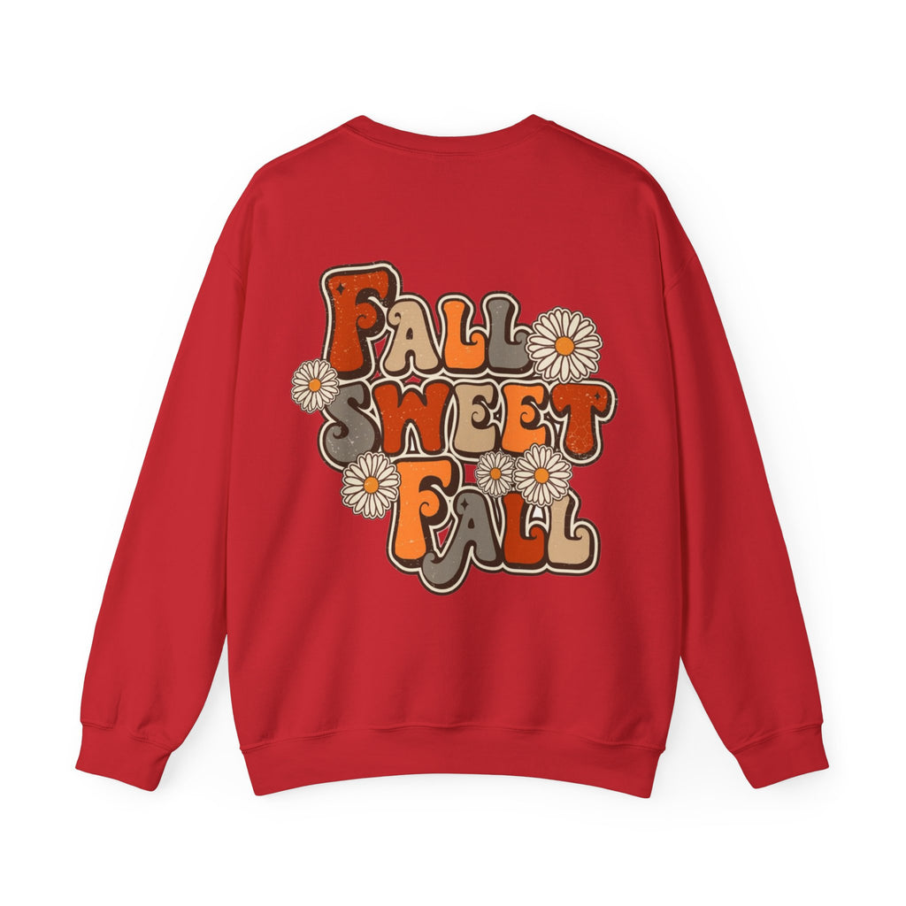 ORVIAN — ’Tis the Season Fall & Football Crewneck, Fall Sweet Fall Daisy Unisex Heavy Blend