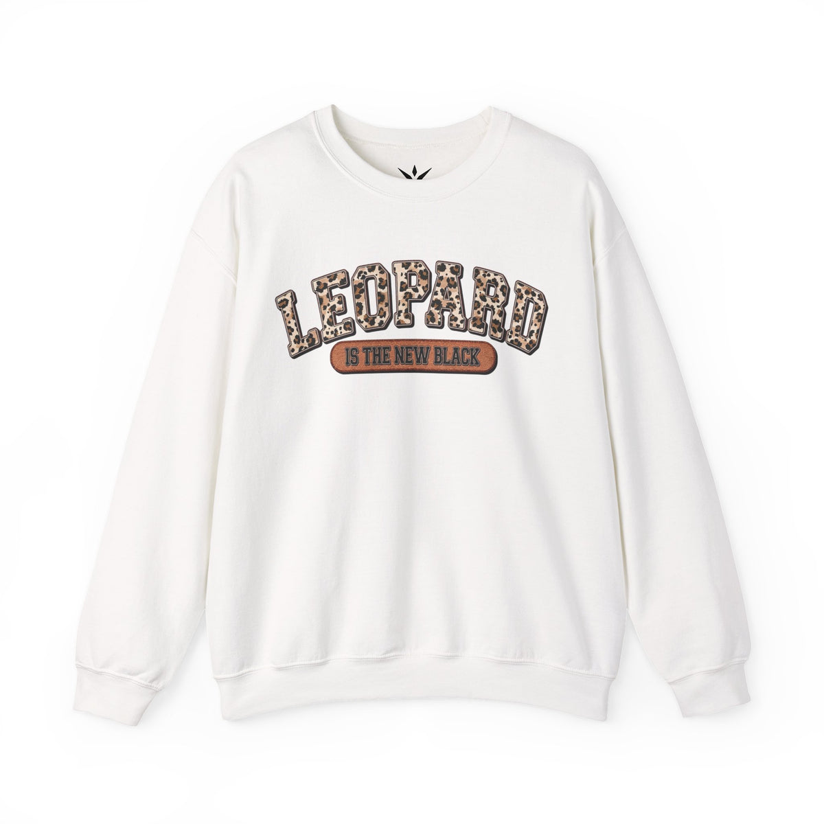 ORVIAN — Leopard Is The New Black & God Is Good Coquette Bow Crewneck, Faith-Inspired Unisex