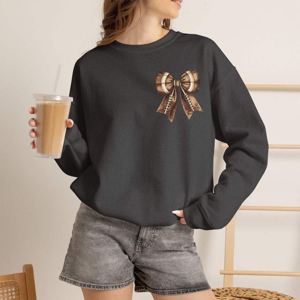 ORVIAN — ’Tis the Season Fall & Football Crewneck, Fall Sweet Fall Daisy Unisex Heavy Blend