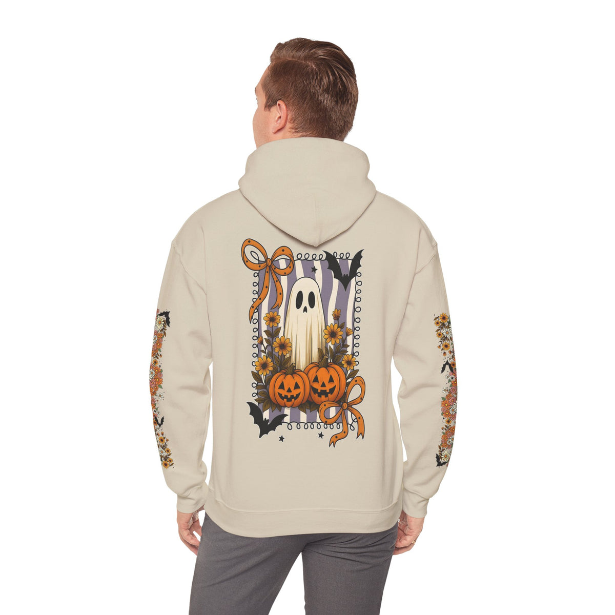 ORVIAN — Spooky and Sweet Ghost Unisex Heavy Blend Hoodie