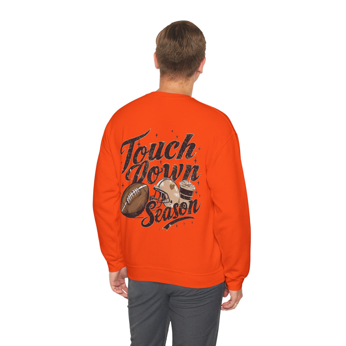 ORVIAN — ’Tis the Season Fall & Football Crewneck, Fall Sweet Fall Daisy Unisex Heavy Blend