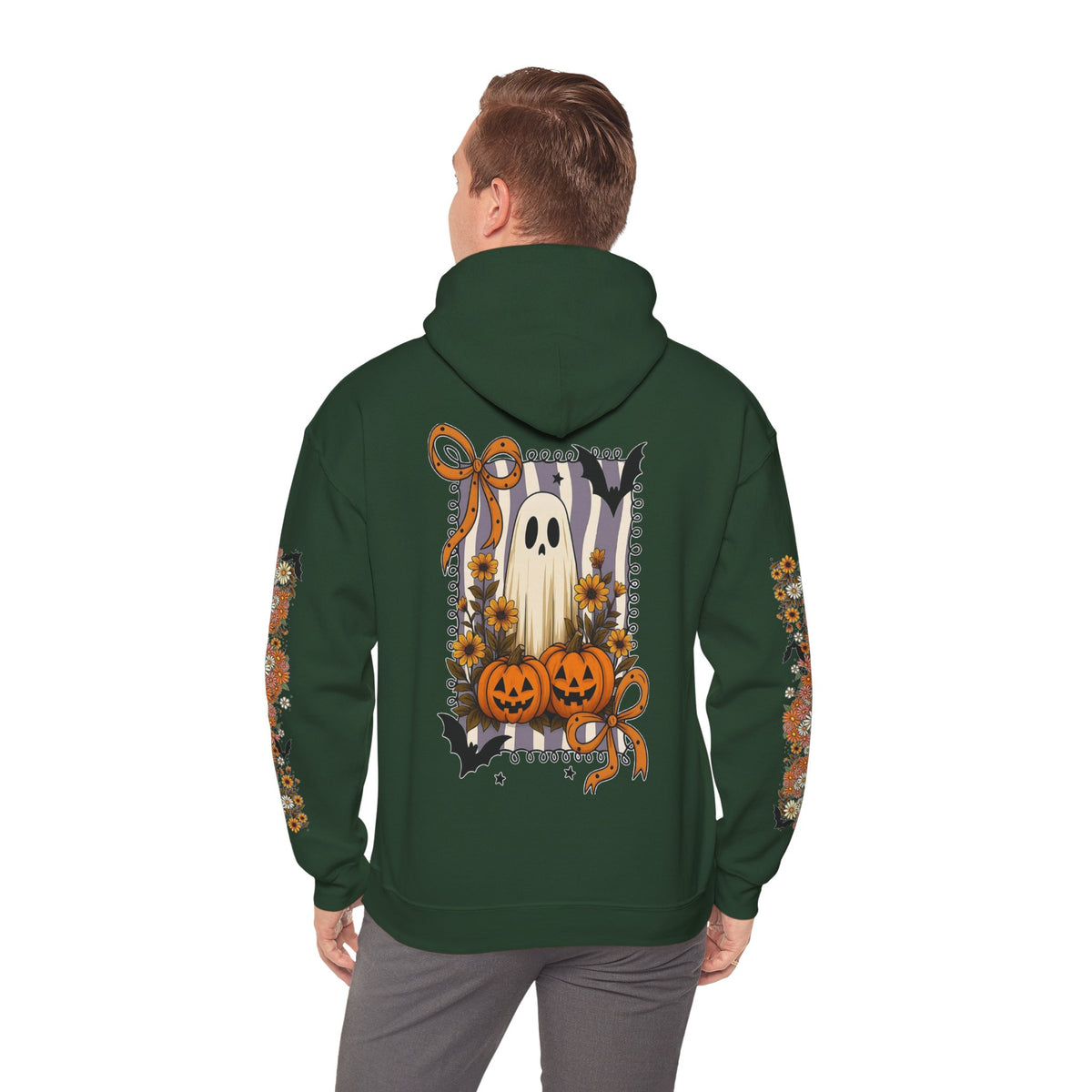 ORVIAN — Spooky and Sweet Ghost Unisex Heavy Blend Hoodie