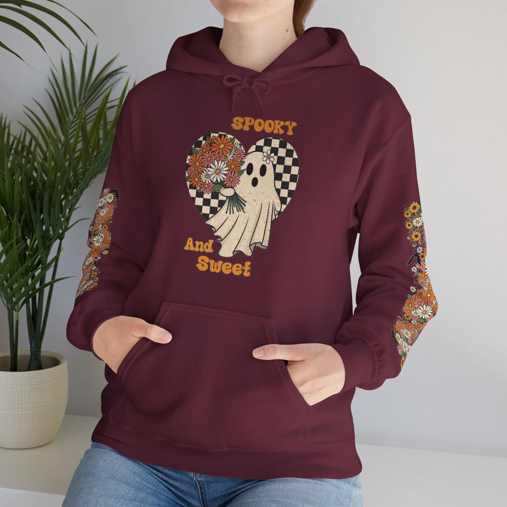 ORVIAN — Spooky and Sweet Ghost Unisex Heavy Blend Hoodie