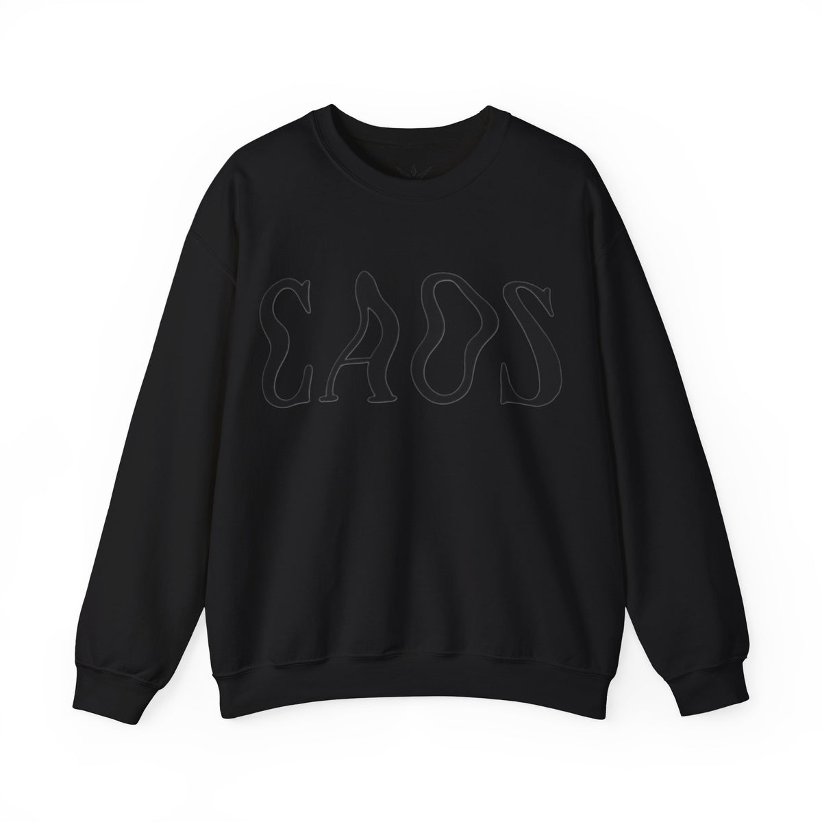 ORVIAN — Chaos Cat Crewneck, Reversed Lettering & Rebel Cat Graphic Unisex Heavy Blend
