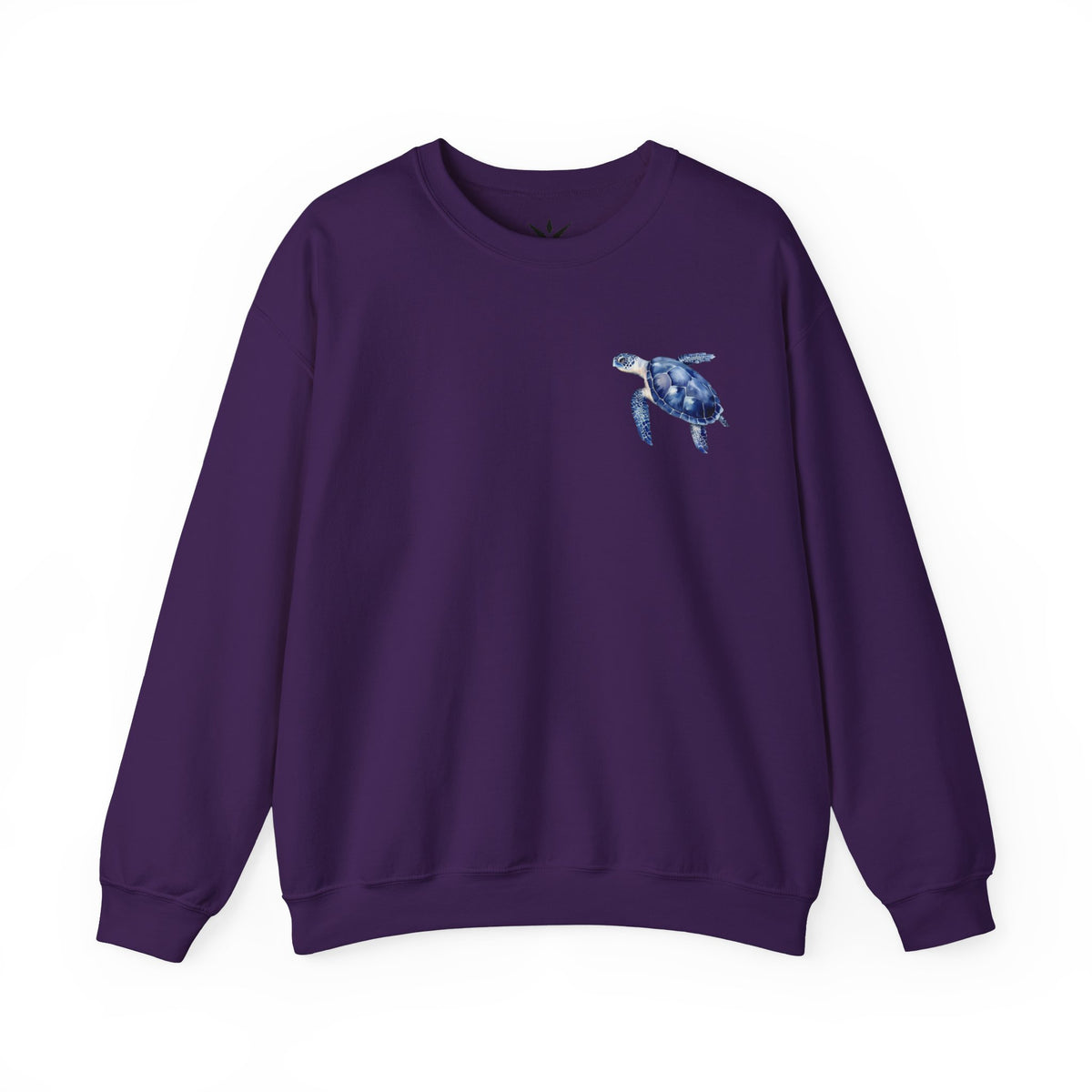 ORVIAN — Sea Turtle & Seashell Starfish Crewneck, Coastal Ocean Nautical Unisex Heavy Blend