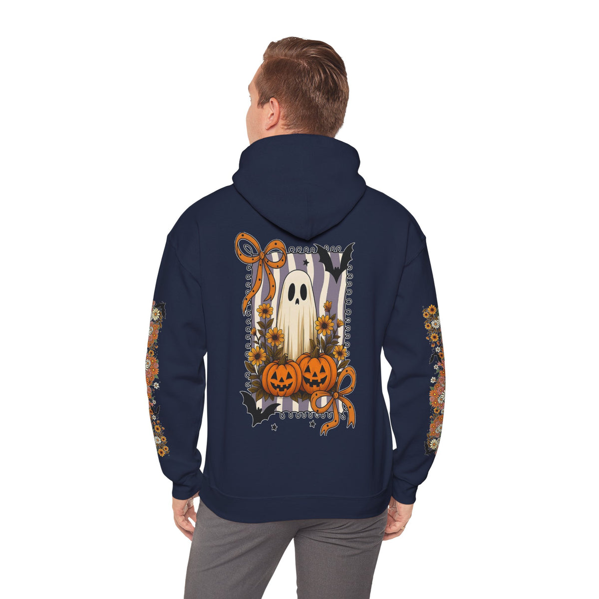 ORVIAN — Spooky and Sweet Ghost Unisex Heavy Blend Hoodie