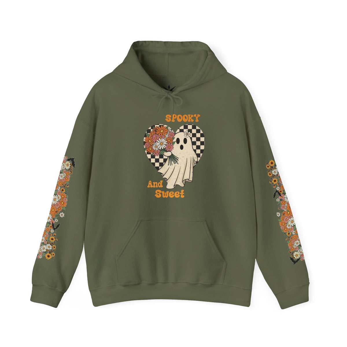 ORVIAN — Spooky and Sweet Ghost Unisex Heavy Blend Hoodie