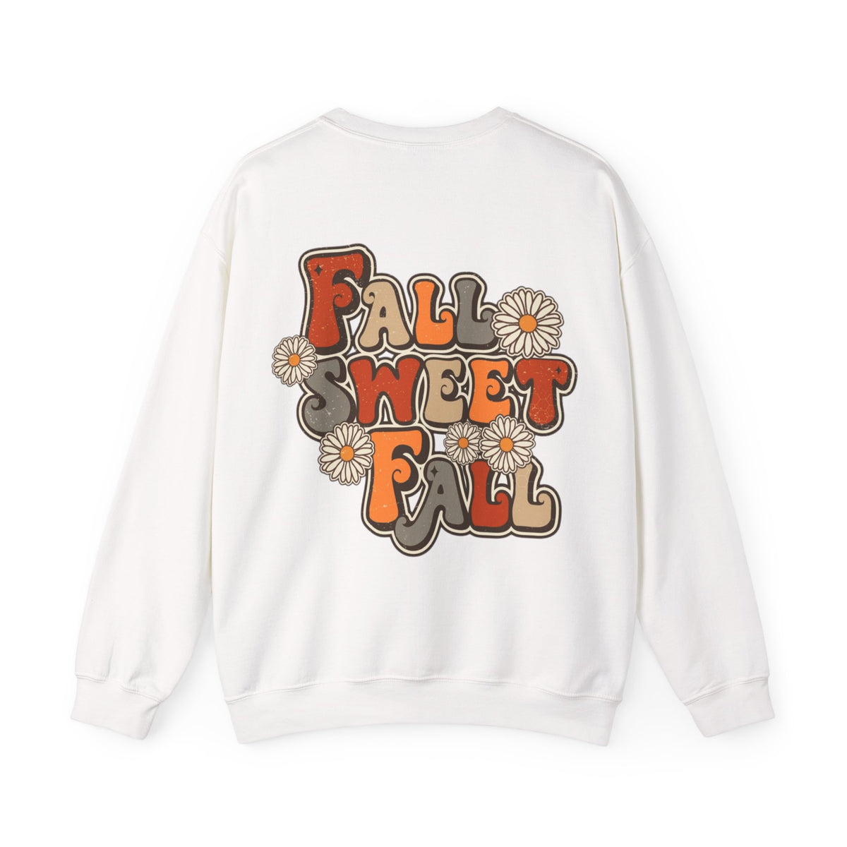 ORVIAN — ’Tis the Season Fall & Football Crewneck, Fall Sweet Fall Daisy Unisex Heavy Blend