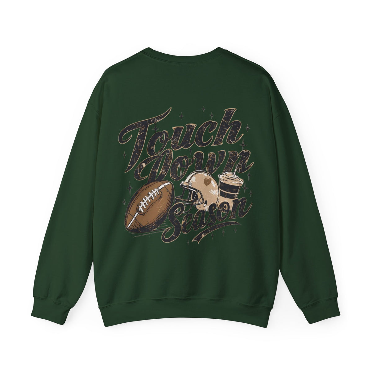 ORVIAN — ’Tis the Season Fall & Football Crewneck, Fall Sweet Fall Daisy Unisex Heavy Blend