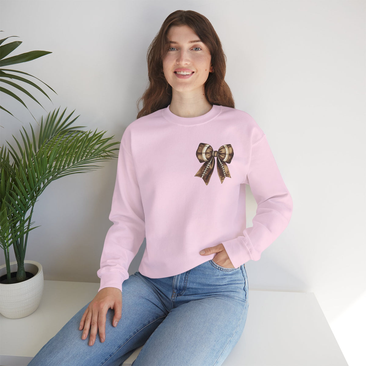 ORVIAN — ’Tis the Season Fall & Football Crewneck, Fall Sweet Fall Daisy Unisex Heavy Blend